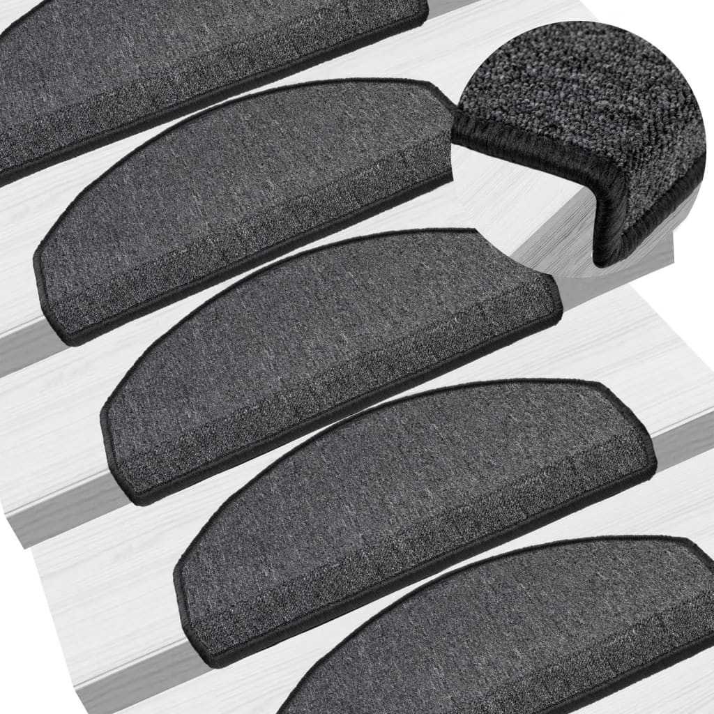 Trappematte antrasitt 15 stk 65x24x4 cm