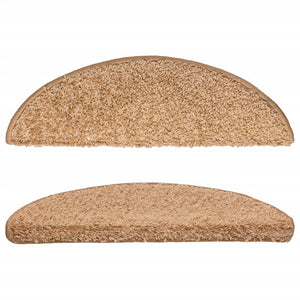Trappetrinnstepper 15 stk beige 56x17x3 cm