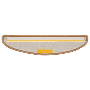 Trappetrinnstepper 15 stk beige 56x17x3 cm