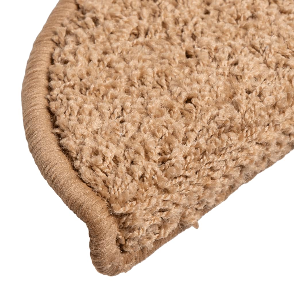 Trappetrinnstepper 15 stk beige 56x17x3 cm