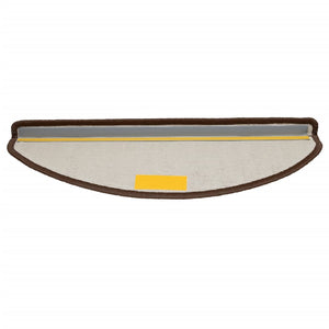 Trappetrinnstepper 15 stk brun 65x21x4 cm