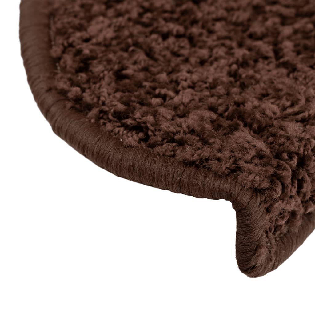 Trappetrinnstepper 15 stk brun 65x21x4 cm