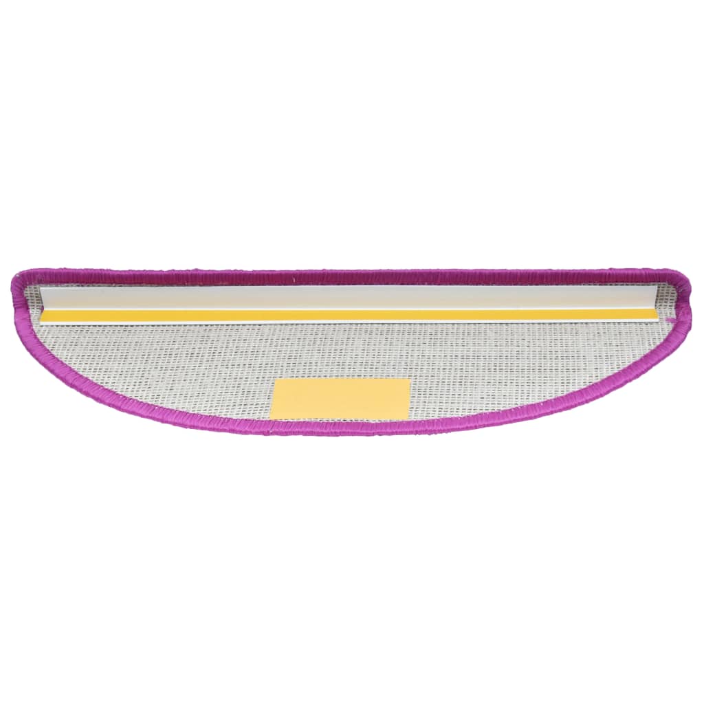 Trappetrinnstepper 15 stk fiolett 65x21x4 cm
