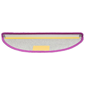 Trappetrinnstepper 15 stk fiolett 65x21x4 cm