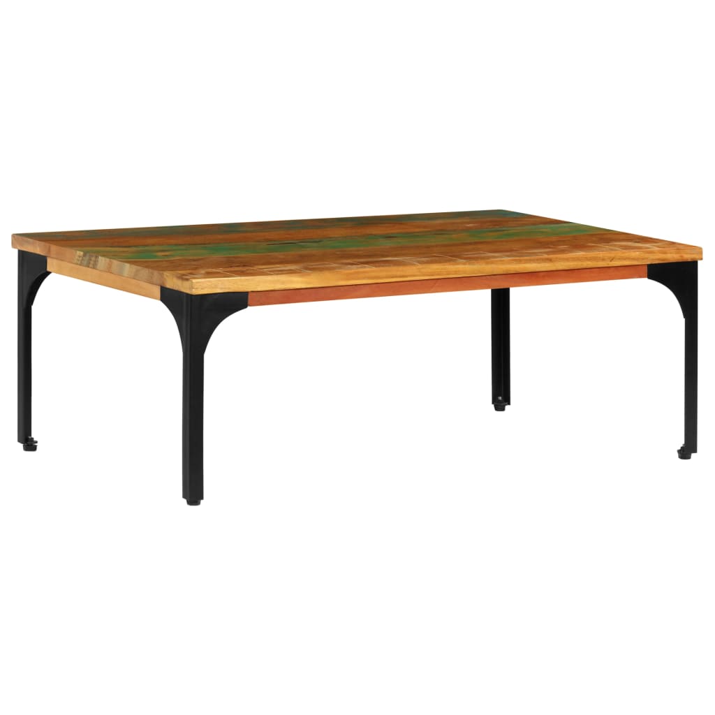 Salongbord 100x60x35 cm gjenvunnet heltre