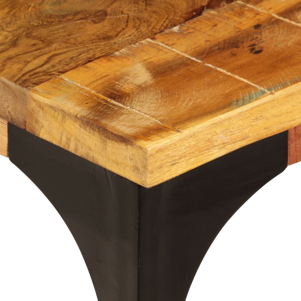 Salongbord 100x60x35 cm gjenvunnet heltre