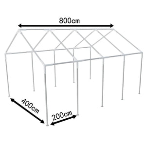 Stålramme for Festtent 8 x 4 m