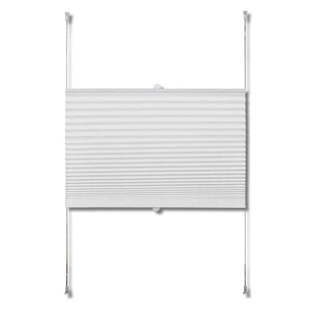 Persienner 80 x 150 cm hvit