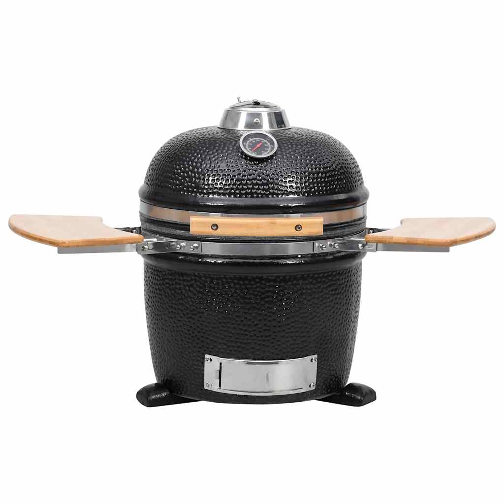 Kamado BBQ grill og røykemaskin keramisk 44 cm