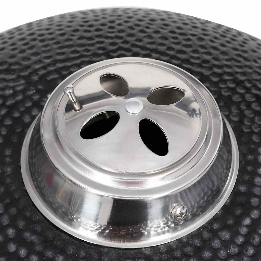 Kamado BBQ grill og røykemaskin keramisk 44 cm