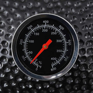 Kamado BBQ grill og røykemaskin keramisk 44 cm