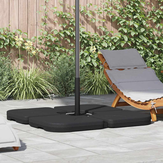 Bærbar Parasollfot sand / vannfylt 60 L