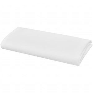 10 Dinner napkins white 50 x 50 cm