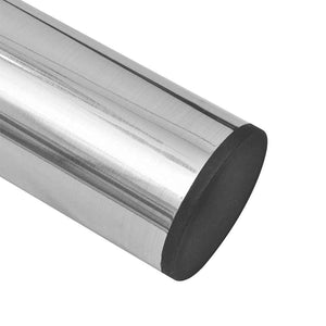 2 teleskopiske Bordben børstet nikkel 710 mm-1100 mm