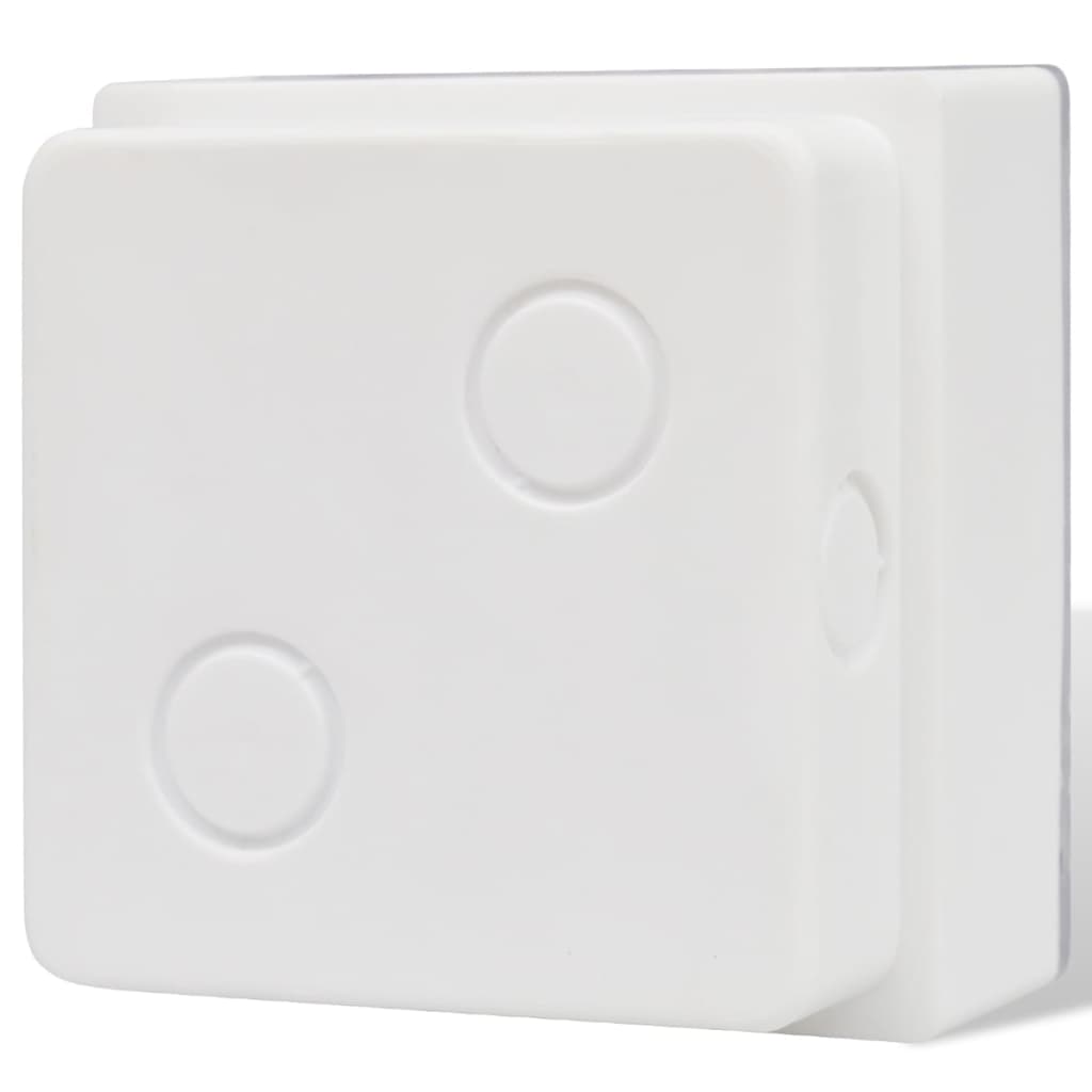 2 LED recessed lights 100 x 100 x 68 mm