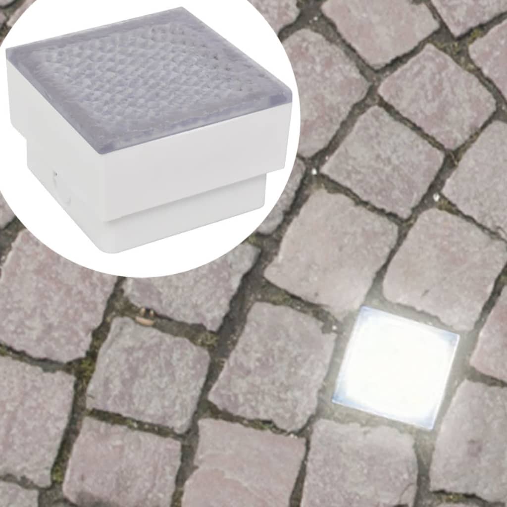 2 LED recessed lights 100 x 100 x 68 mm