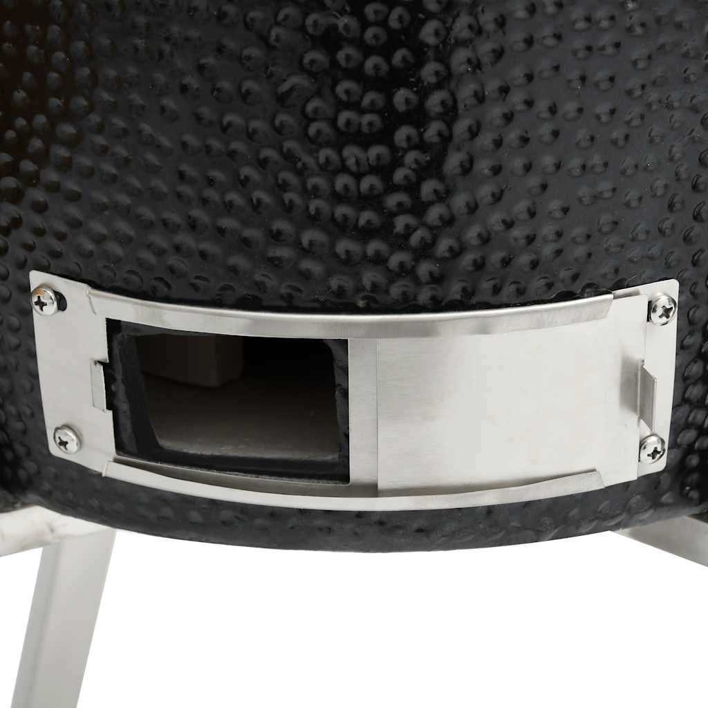 Kamado Kullgrill med røyker keramisk 81 cm