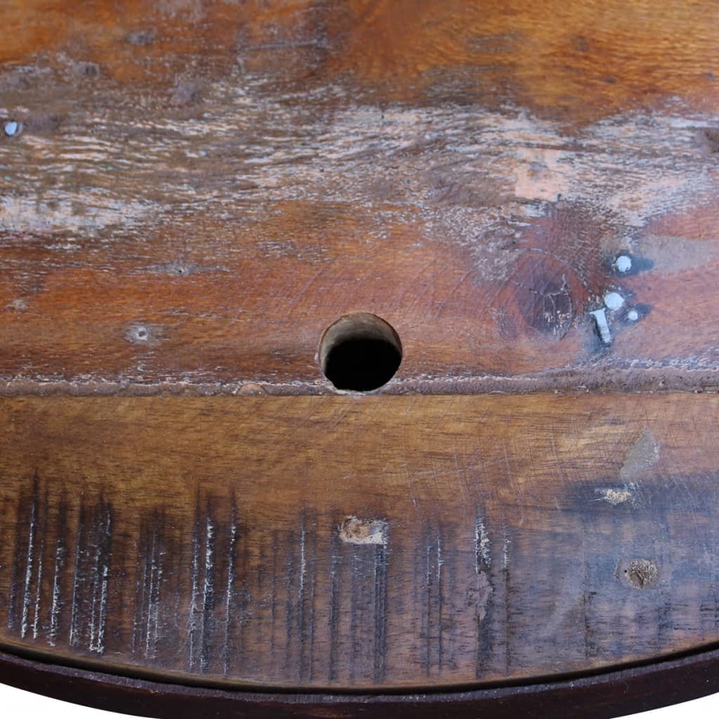 Bolleformede salongbord 2 stk gjenvunnet heltre
