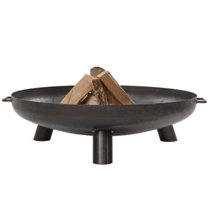 Fire pit Salo black steel 80 cm 81020
