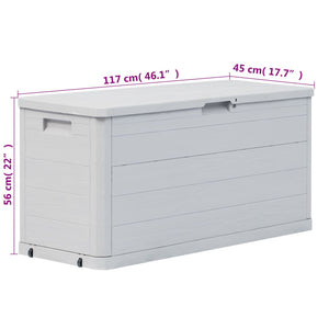 Pillow box 280 L light grey