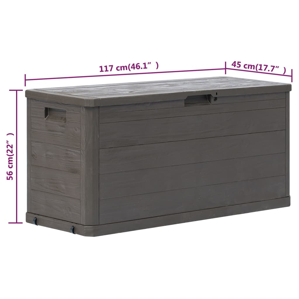 Pillow box 280 L brown