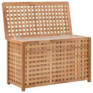Skittentøyskiste 77,5x37,5x46,5 cm heltre valnøtt