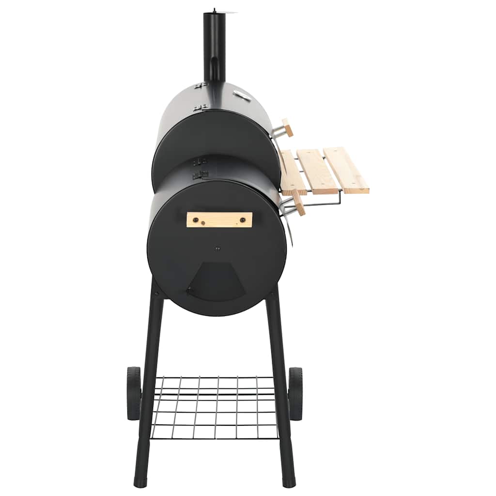 Klassisk kullgrill forskjøvet røyker