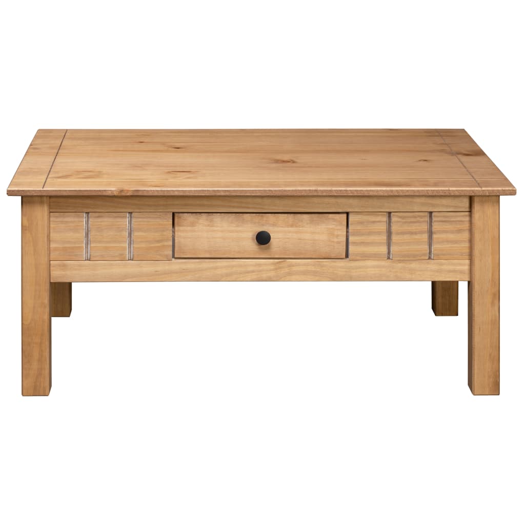 Coffee table 100x60x45 cm solid pine Panama Range