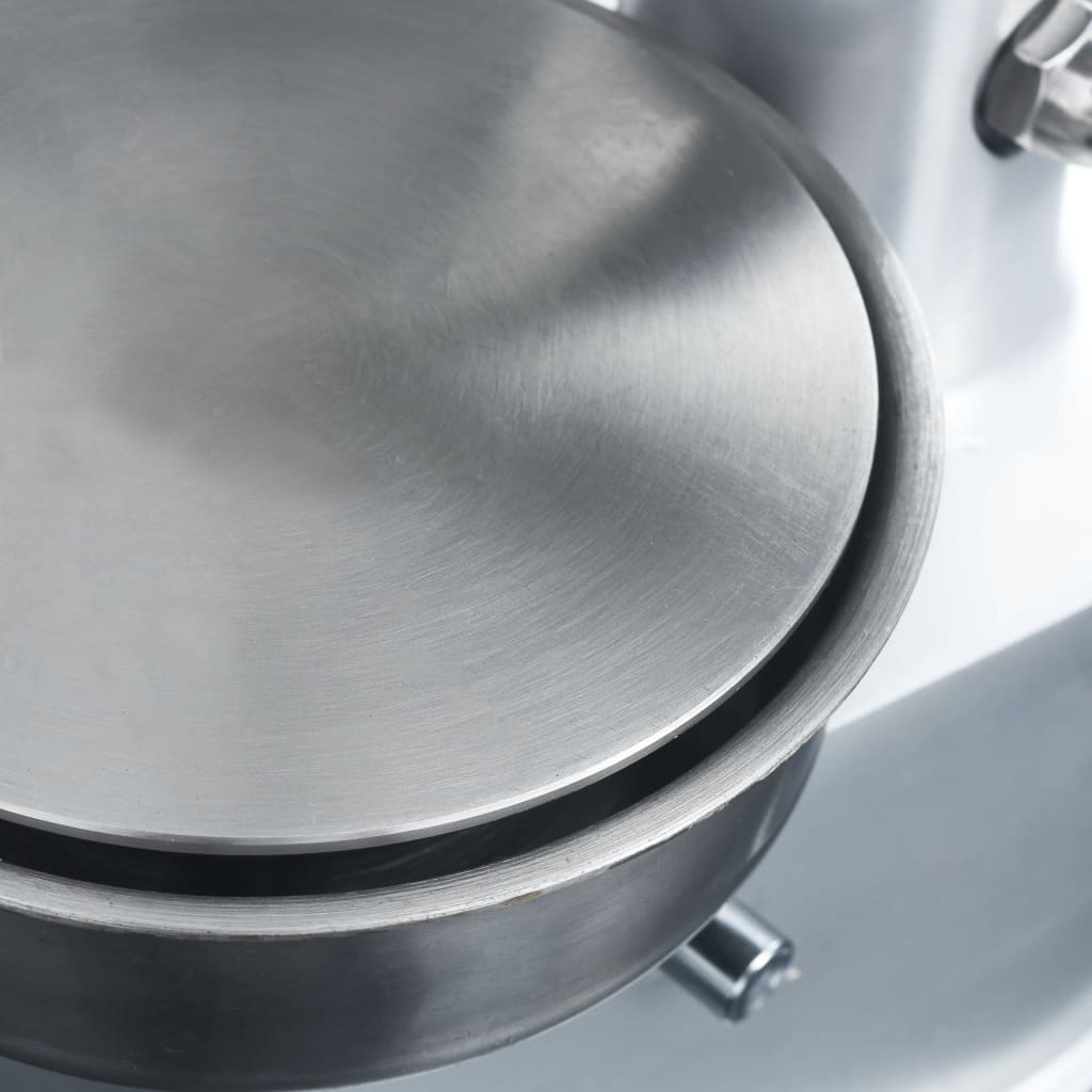 Hamburgerpresse med 500 stk mellomleggspapir aluminium 13 cm