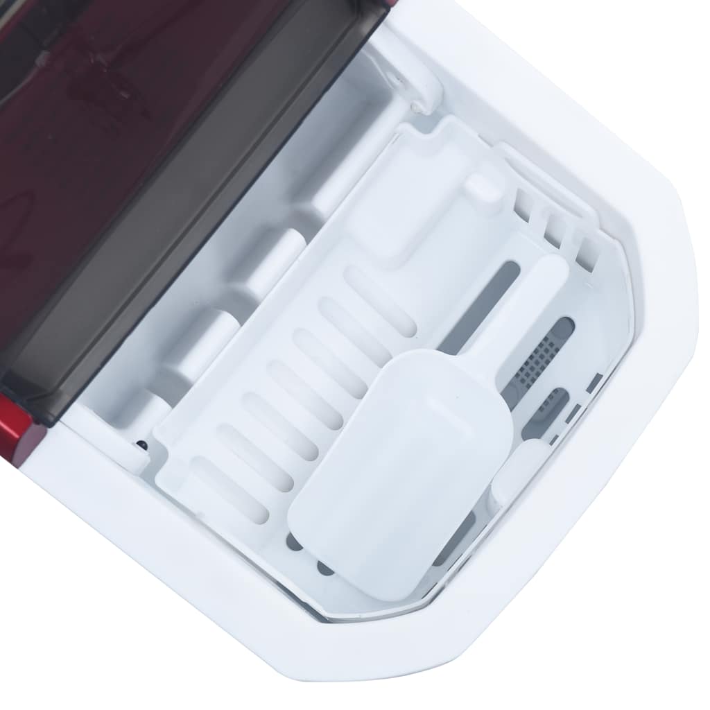 Isbitmaskin 1,4 L 15 kg / 24 t rød