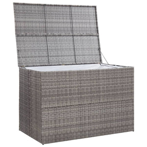 Pillow case 150x100x100 cm poly rattan grey