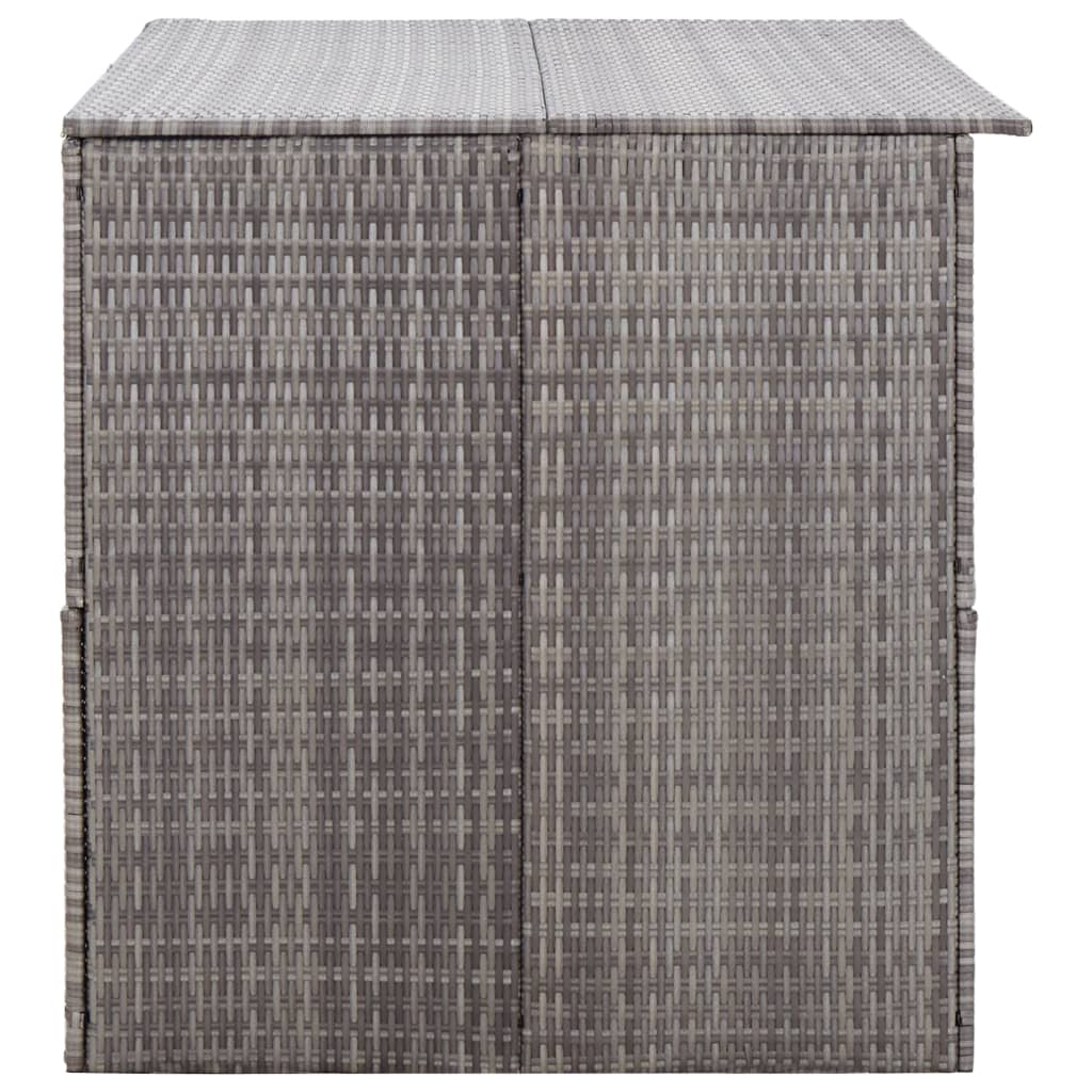 Pillow case 150x100x100 cm poly rattan grey