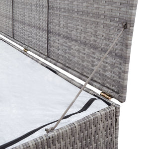 Pillow case 150x100x100 cm poly rattan grey