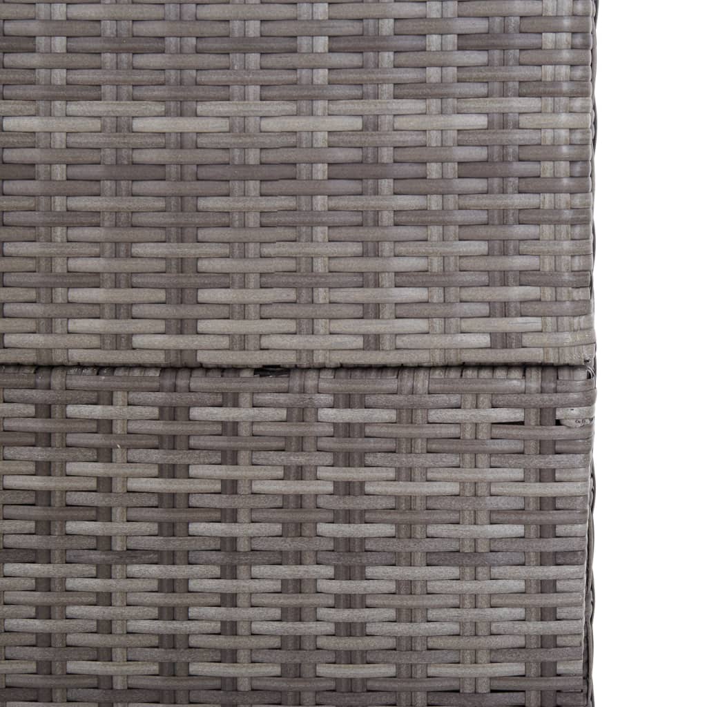 Pillow case 150x100x100 cm poly rattan grey