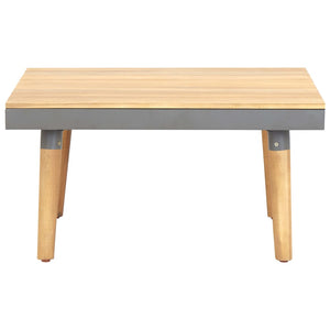 Hagesalongbord 60x60x31,5 cm heltre akasie