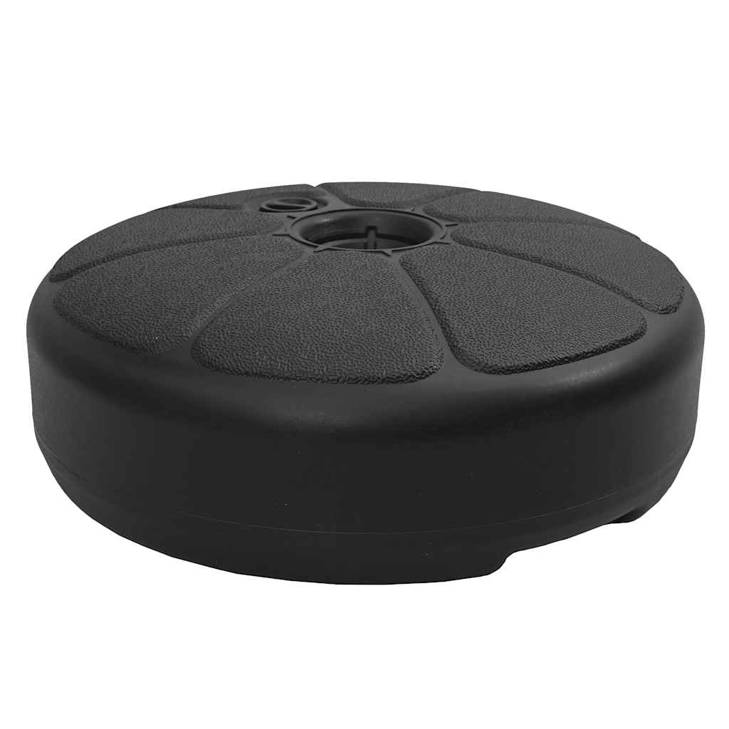 Parasol base sand/water 15 L black