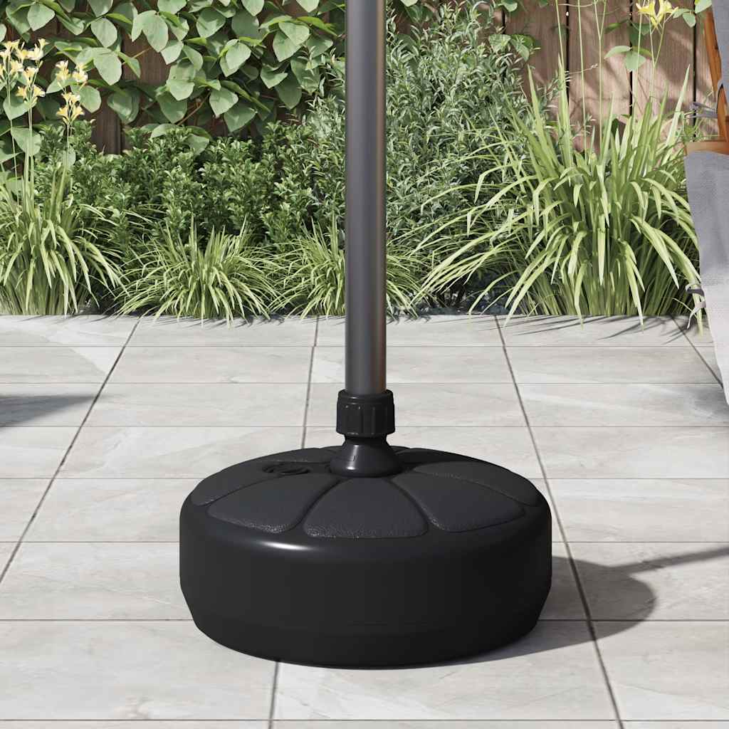 Parasol base sand/water 15 L black