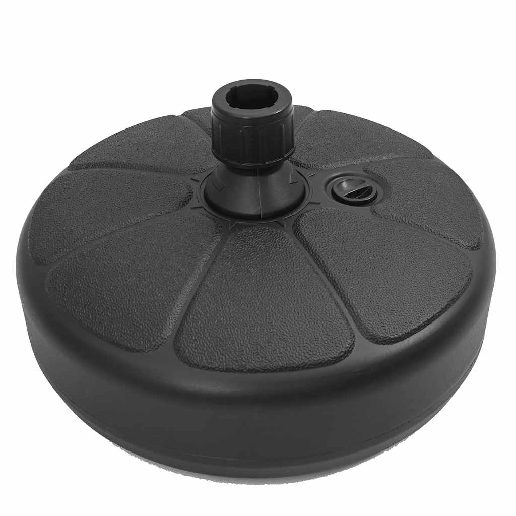 Parasol base sand/water 15 L black