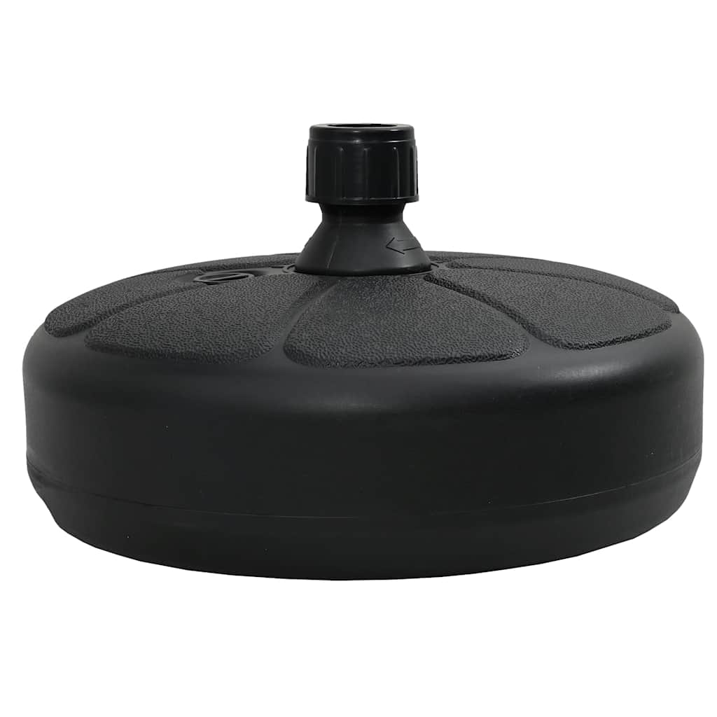 Parasol base sand/water 15 L black
