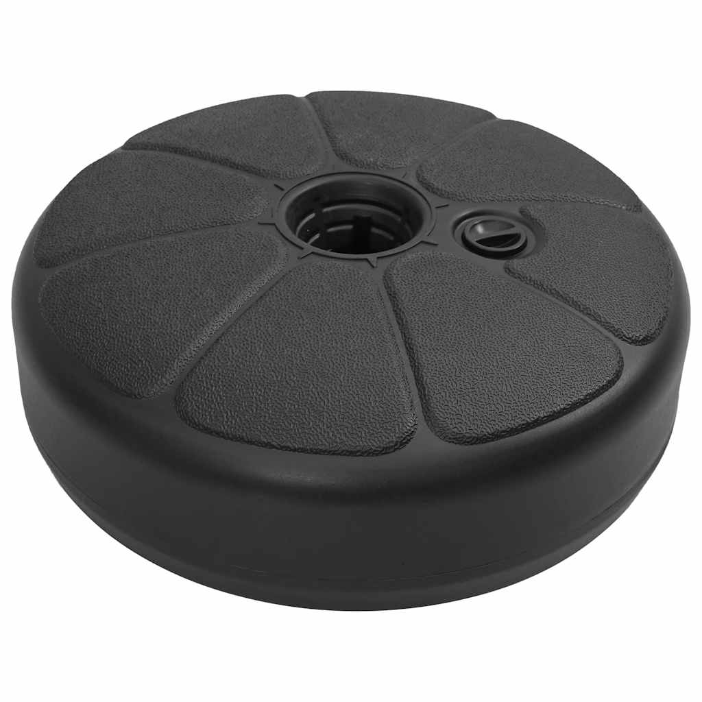 Parasol base sand/water 15 L black