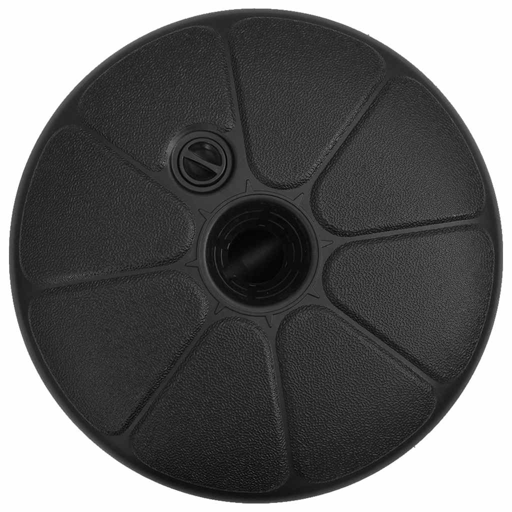 Parasol base sand/water 15 L black