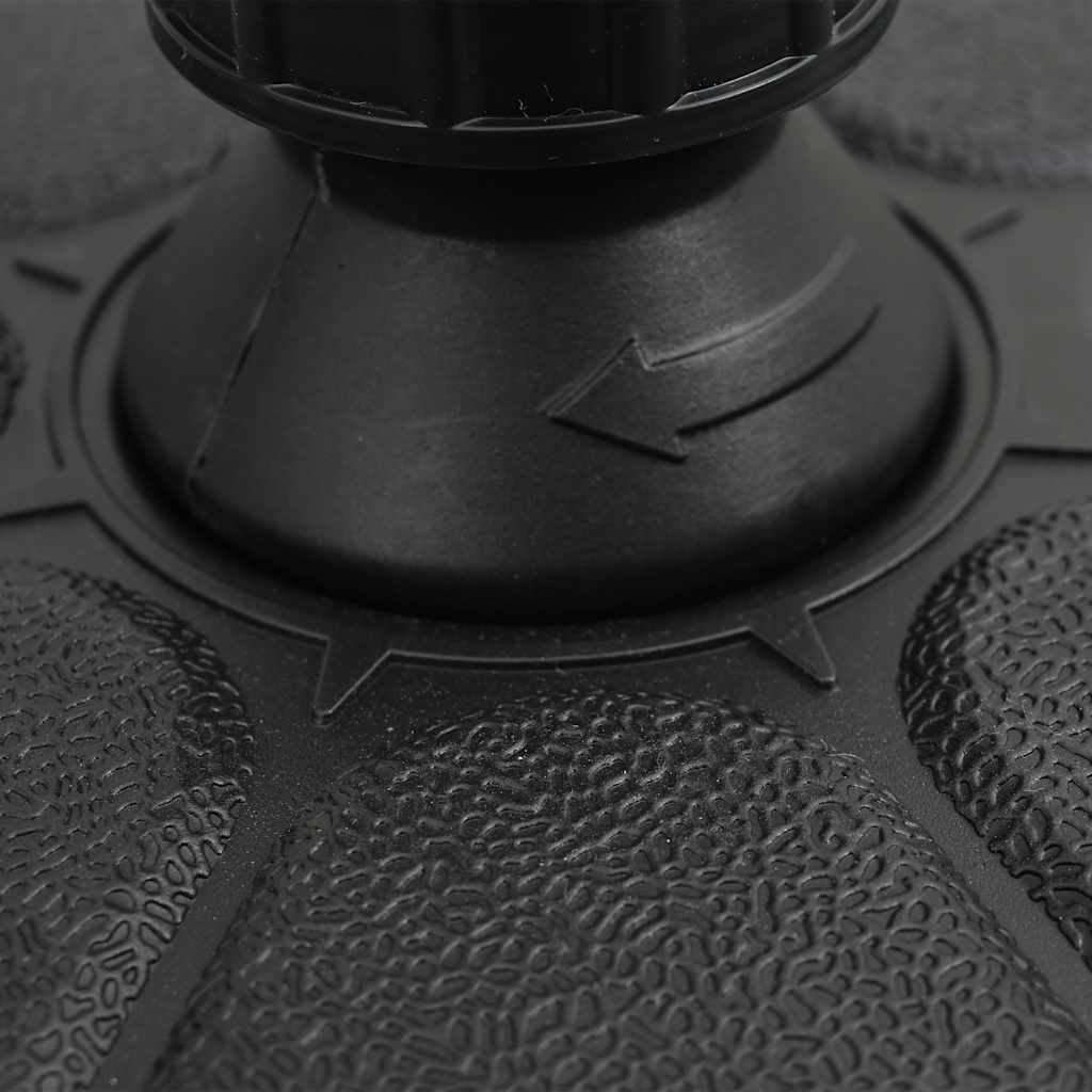 Parasol base sand/water 15 L black