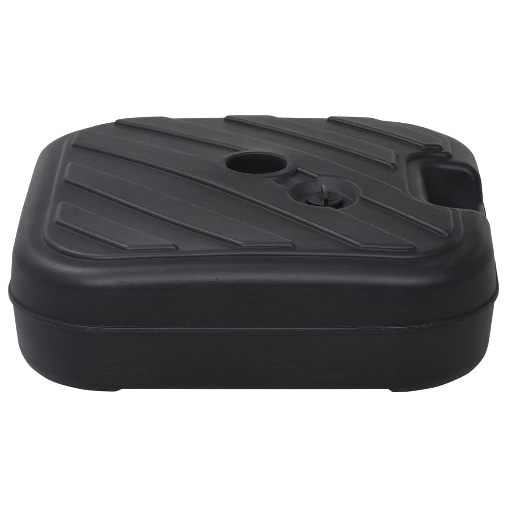 Parasollfot sand/vann 24 L svart
