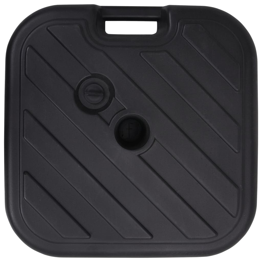 Parasollfot sand/vann 24 L svart