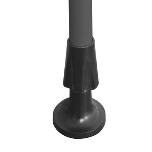 Manual retractable awning with LED 300 cm anthracite