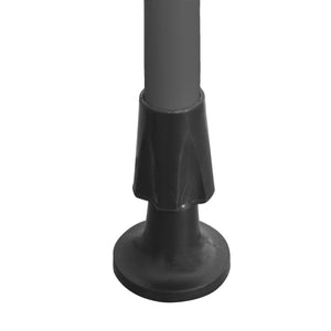 Manuell uttrekkbar markise med LED 200 cm oransje og brun