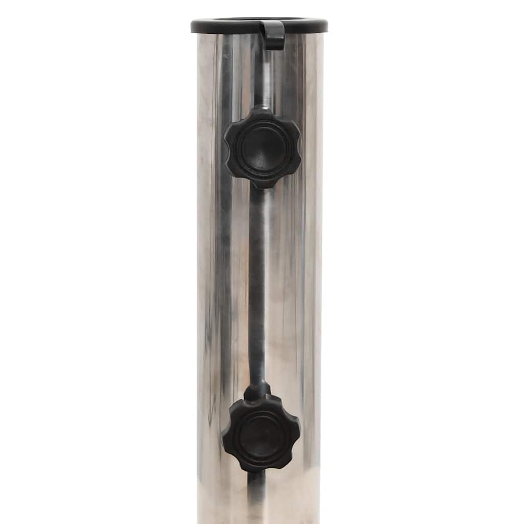 Parasollfot granitt rund 30 kg svart
