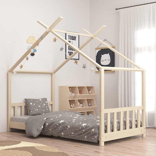 Sengeramme barn heltre furu 70x140 cm
