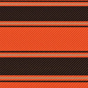 Uttrekkbar markise 300x150 cm oransje og brun