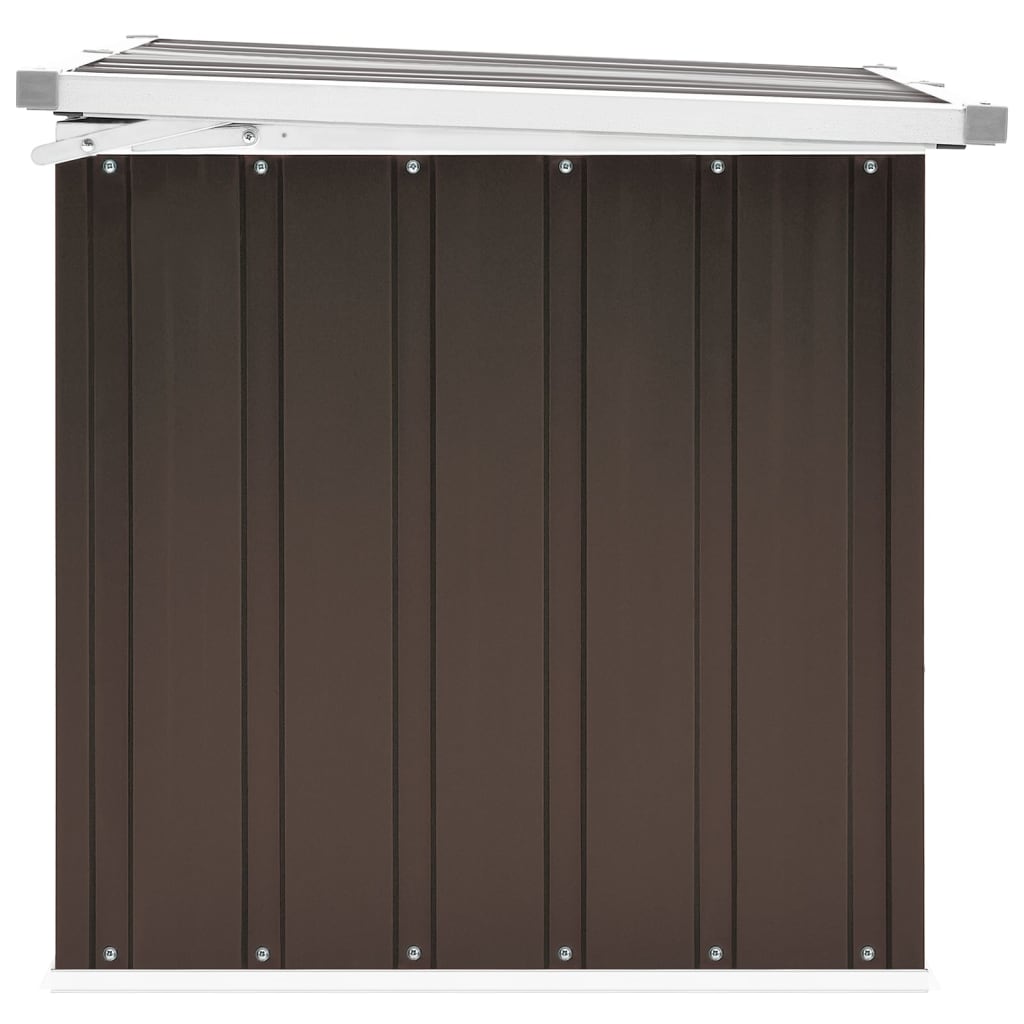 Storage box 129x67x65 cm brown